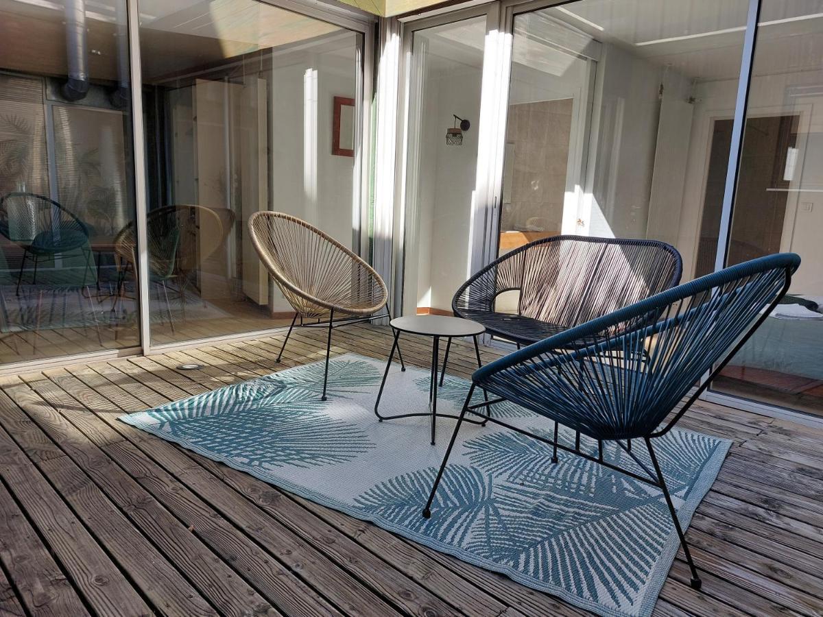 Le Peyrot*** Coeur De Ville 55M² Avec Patio Rodez Exterior foto